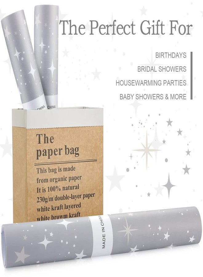 Thenshop 30 Sheets Fragrant Drawer Liners for Dresser, Talcum Powder Scented Paper Liner 19.5 x 14 Inches Star Pattern Non Adhesive Drawer Paper Liner for Home Shelf Closet Cabinet - Image 4